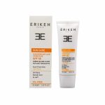 کرم ضد آفتاب پوست چرب بی رنگ SPF50 اریکه | ضد جوش | حجم 50 میل لیتر - Image 2