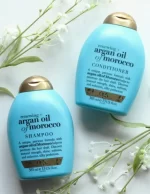 شامپو روغن آرگان مراکش او جی ایکس OGX | فاقد سولفات، ترمیم و نرم کننده| حجم 385 میلی لیتر - Image 3