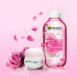 تونر و آبرسان Botanical گارنیه حاوی عصاره گل رز مناسب پوست خشک و حساس