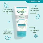 اسکراب پوست چرب سیمپل clear pore | پاک کننده منافذ و لایه بردار | 150ml - Image 2