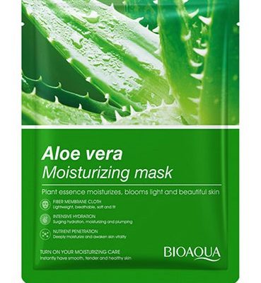 ماسک نقابی مرطوب کننده و جوان کننده آلوئه ورا بایوآکوا