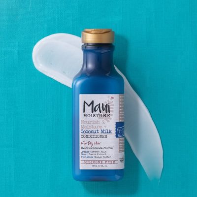 شامپو شیر نارگیل و آلوئه ورا مائویی مخصوص موی خشک | حجم 385 میل