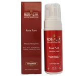 فوم پاک کننده صورت رزالیا مدل Rosa Pure مناسب پوست چرب و جوشدار