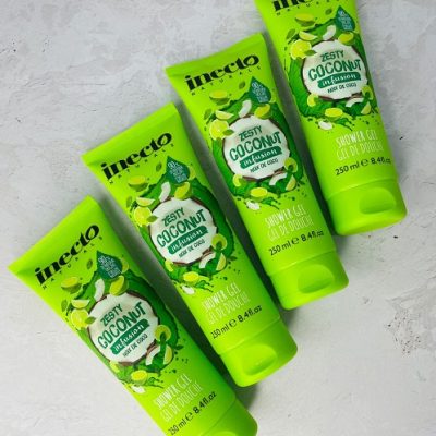 . ژل شستشوی بدن لیمو اینکتو LIME & MINT COCONUT با روغن دانه لیمو و روغن نارگیل ارگانیک خالص