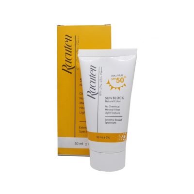 ضدآفتاب رنگی اس پی اف 50 مناسب پوست چرب 50میل راکوتن