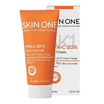 کرم صورت حاوی انتی اکسیدان اسکین وان