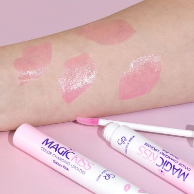 تست رنگ رژلب مایع جادویی مجیک گلدن رز