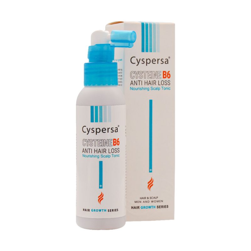 Cyspersa-Anti-Hair-Loss-Tonic-115 تونیک ضد ریزش و تقویت کننده سیستئین B6 حجم 115 میل سیسپرسا