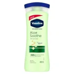 لوسیون بدن سبز وازلین  مدل آلوئه ورا ALOE SOOTHE | حجم 400 میلی لیتر