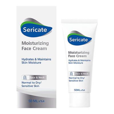 کرم مرطوب کننده پوست خشک سری کیت حجم 50 میلی لیتر | Sericate Moisturizing Face Cream For Normal And Dry Skin 50ml
