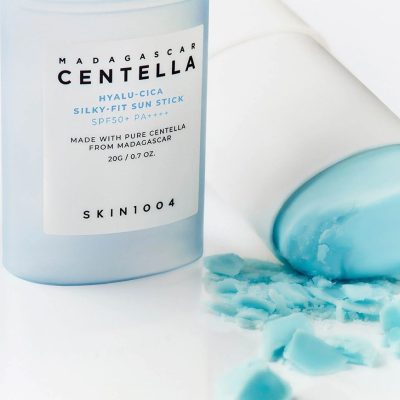 ضد آفتاب استیکی هیالو سیکا ماداگاسکار سنتلا اسکین1004 (اصل) | Madagascar CENTELLA HYALU-CICA SILKY-FIT Sun Stick SPF50