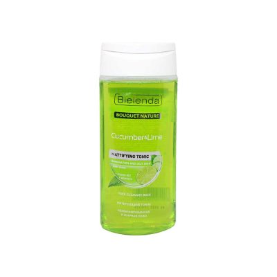 تونر پاک کنندۀ صورت حاوی عصاره لیمو و خیار بی یلندا | BIELENDA CUCUMBER AND LIME TONER