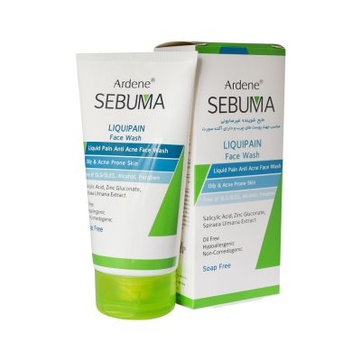 مایع شوینده غیرصابونی آردن سبوما صورت پوست های چرب و آکنه دار | Ardene Sebuma Liquipain Face Wash For Oily And Acne Prone Skin