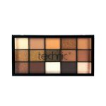 پالت سایه چشم بوژه تکنیک | ترکیب حرفه‌ای ۱۵ رنگ مات و متالیک | Technic Boujee Pressed Pigment Palette - Image 4