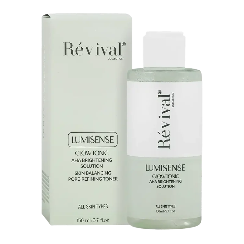 Revival-AHA-Brightening-Solution-2 محلول پاک کننده و روشن کننده AHA کلکسیون رویوال 150 میلی لیتر