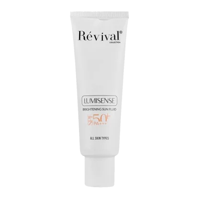 فلوئید ضد آفتاب روشن کننده SPF50 کلکسیون رویوال مناسب انواع پوست 50 میلی لیتر