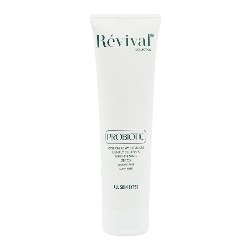Revival-Mineral-Clay-Cleaniser-1 ژل شستشوی صورت رویوال حاوی کائولن حجم 150 میلی لیتر